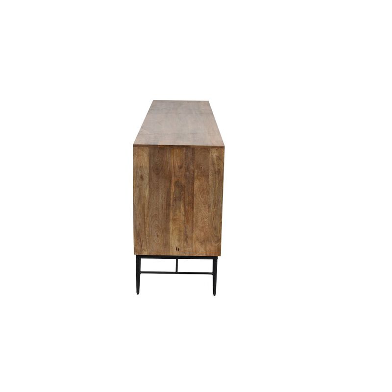 World Interiors Fargo 80 Sideboard with Bone and Wood Inlay