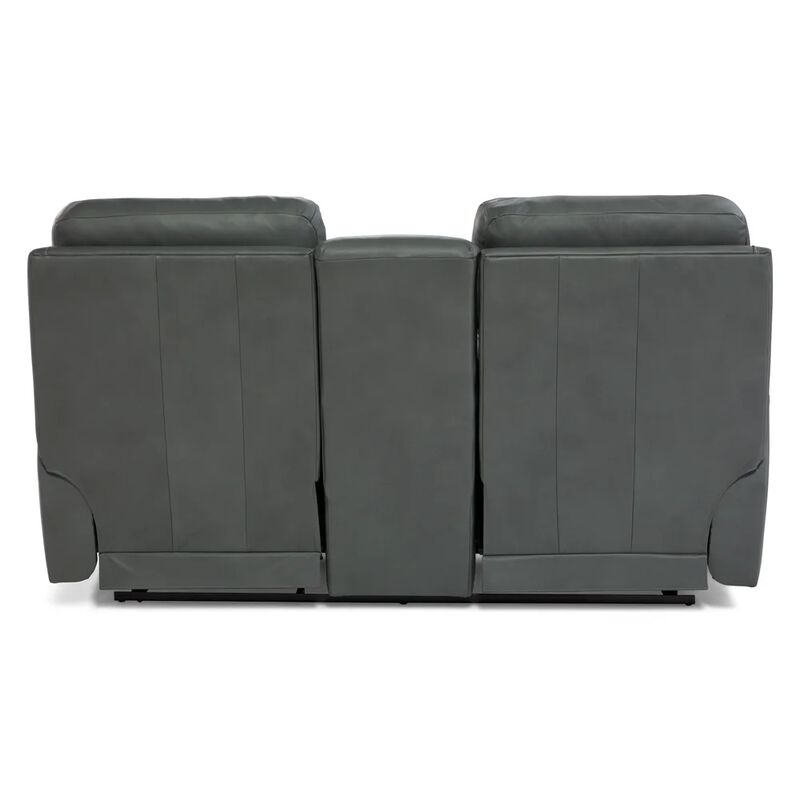 Apollo Blue Grey Power Motion Loveseat