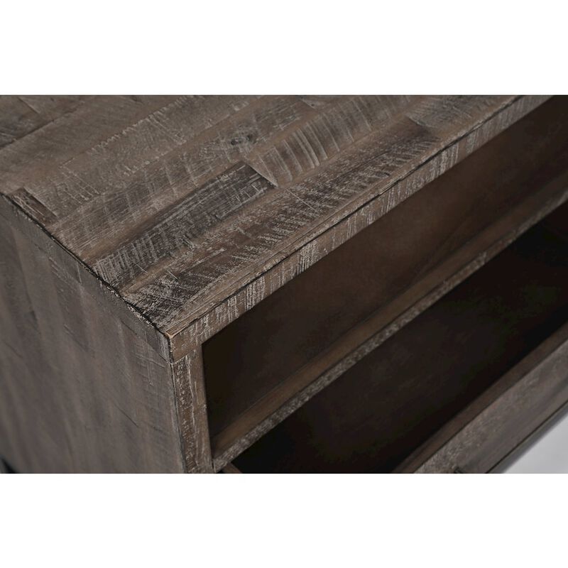 Jofran East Hampton Distressed Solid Wood Sofa Table