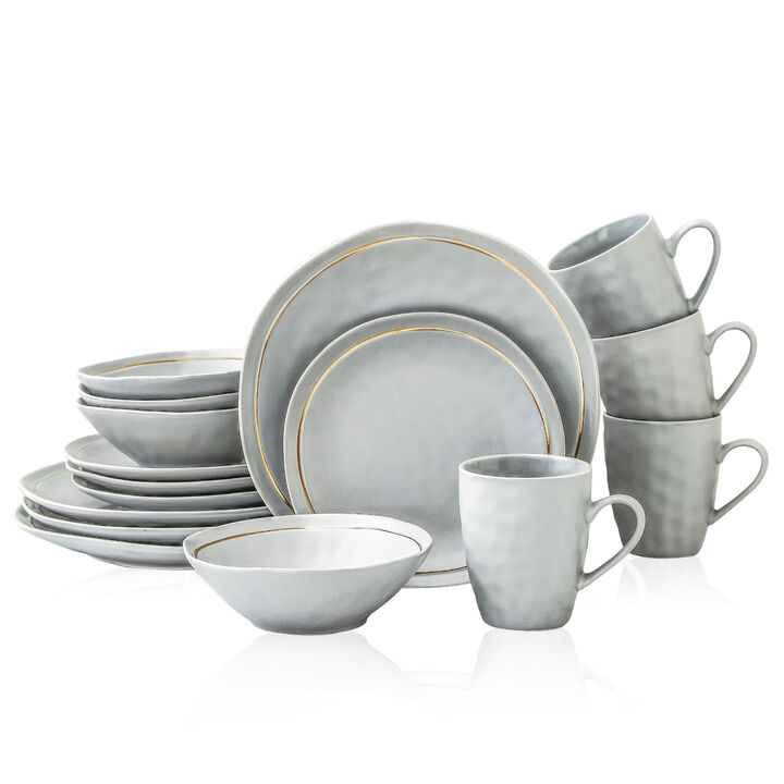 Stone Lain Clara Porcelain 32 Piece Dinnerware Set Stone Lain Clara Porcelain 32 Piece Dinnerware Set