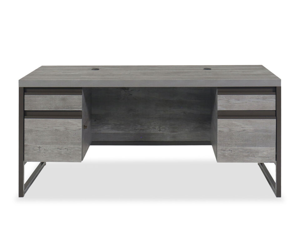 Manhattan Gate 4-Drawer Executive Desk