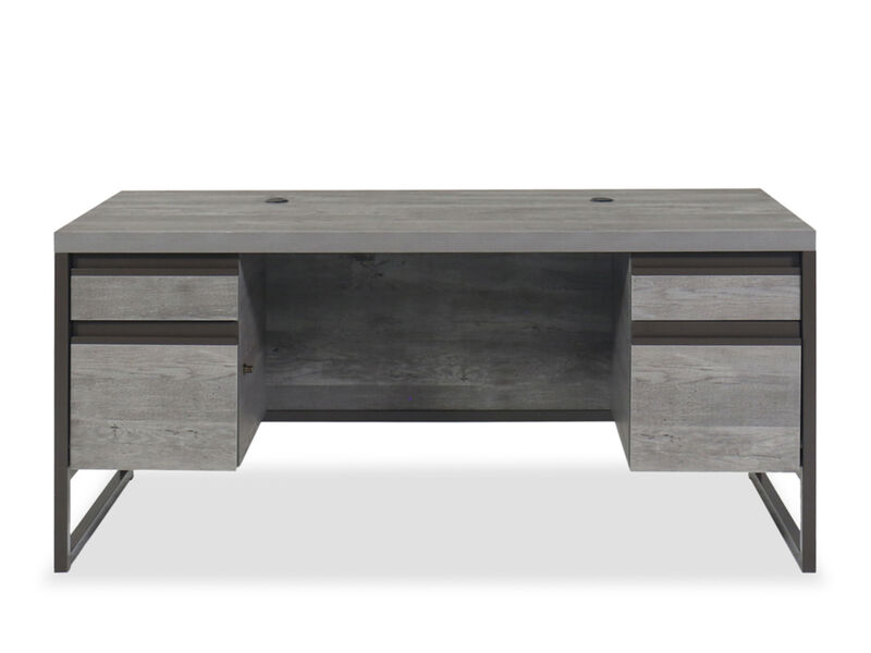 Manhattan Gate 4-Drawer Executive Desk