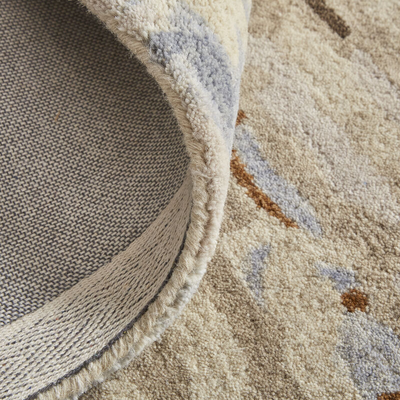 Everley 8644F Ivory/Blue/Brown 8' x 10' Rug