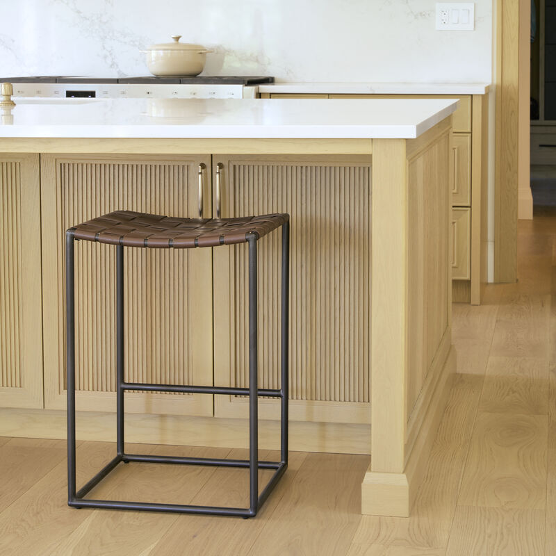 Clarissa Brown Counter Stool