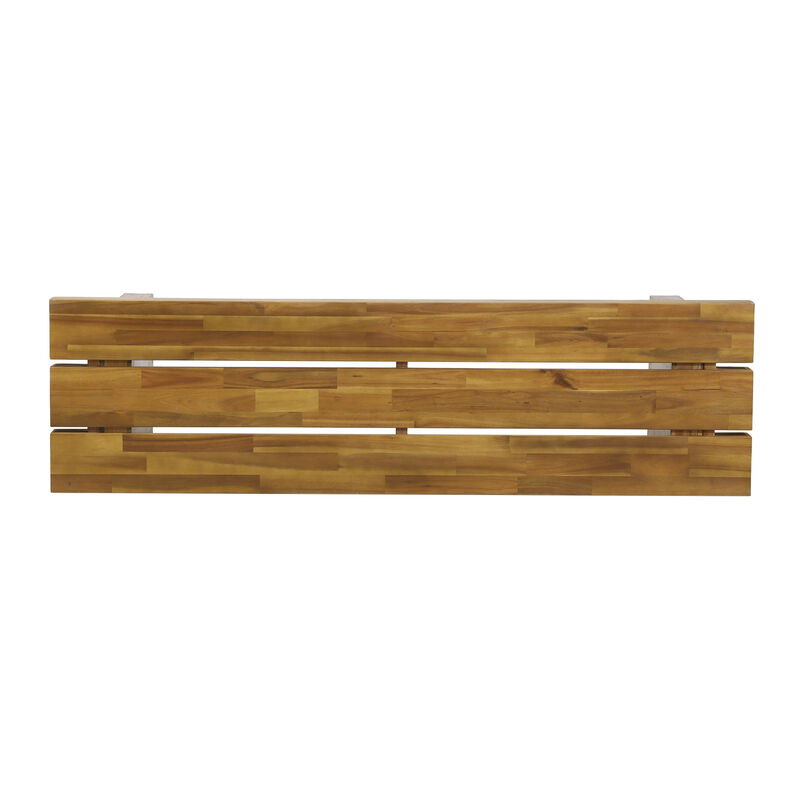 Merax Outdoor Indoor Wood Bench Dining Chair