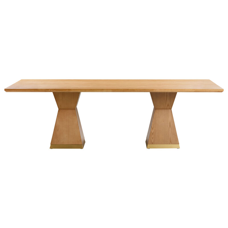 Nolan Wood Rectangular Dining Table