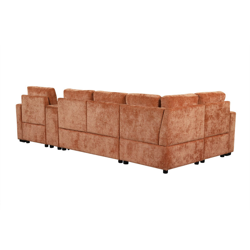 Merax L-shaped Convertible Sectional Sofa Sleeper