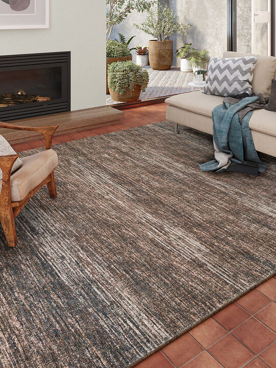 Ciara CR1 Chocolate 3' x 5' Rug