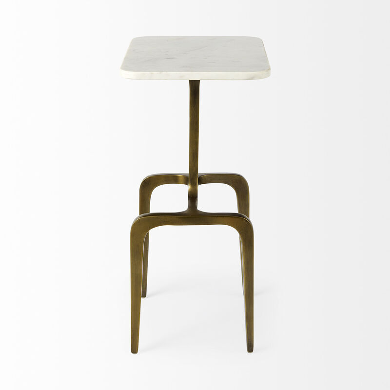 Preston Gold Accent Table
