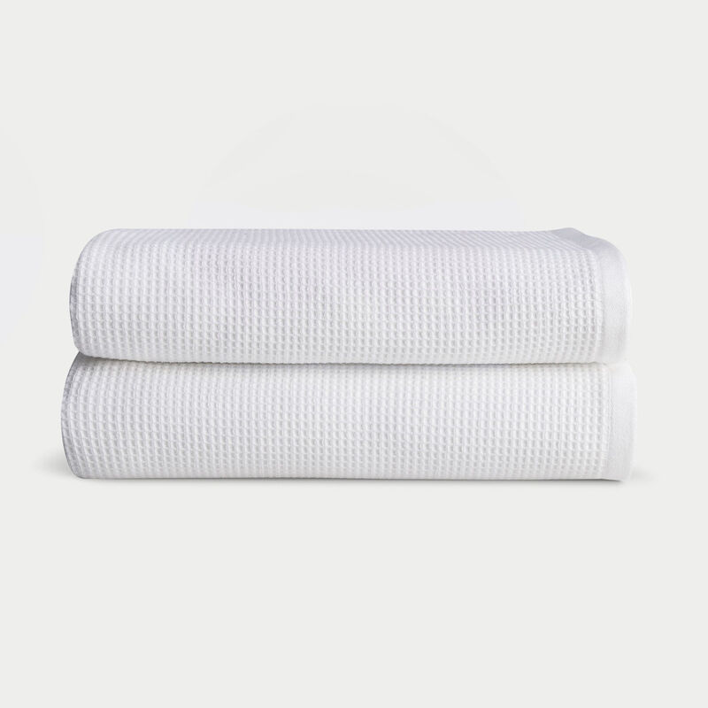 Waffle Bath Towels