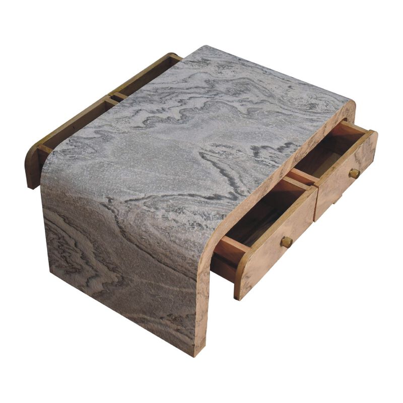 Artisan Furniture Nouveau  Solid Wood 4 Drawer Coffee Table