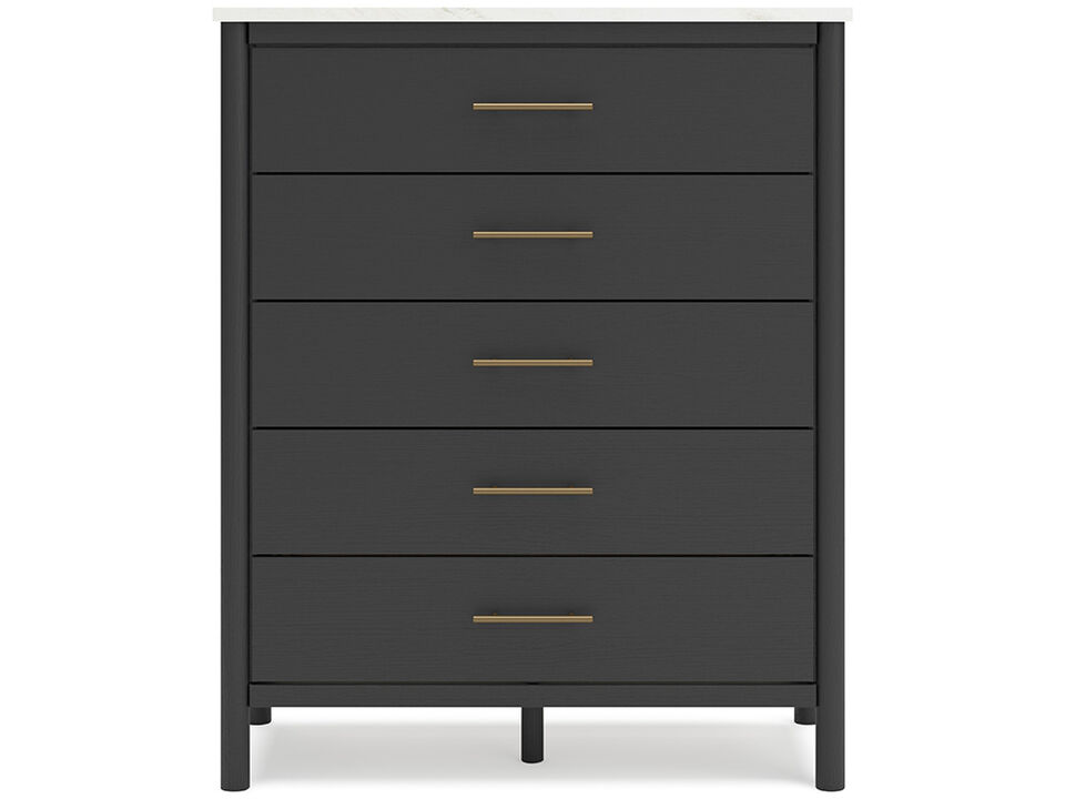 Cadmori Black Chest Of Drawers