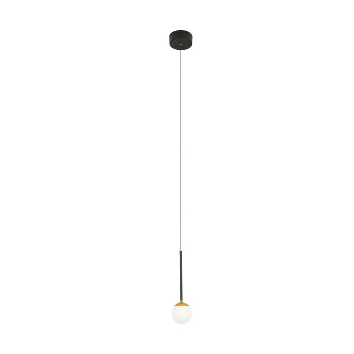 VONN Lighting 1-Light Integrated LED Height Adjustable Pendant Lighting