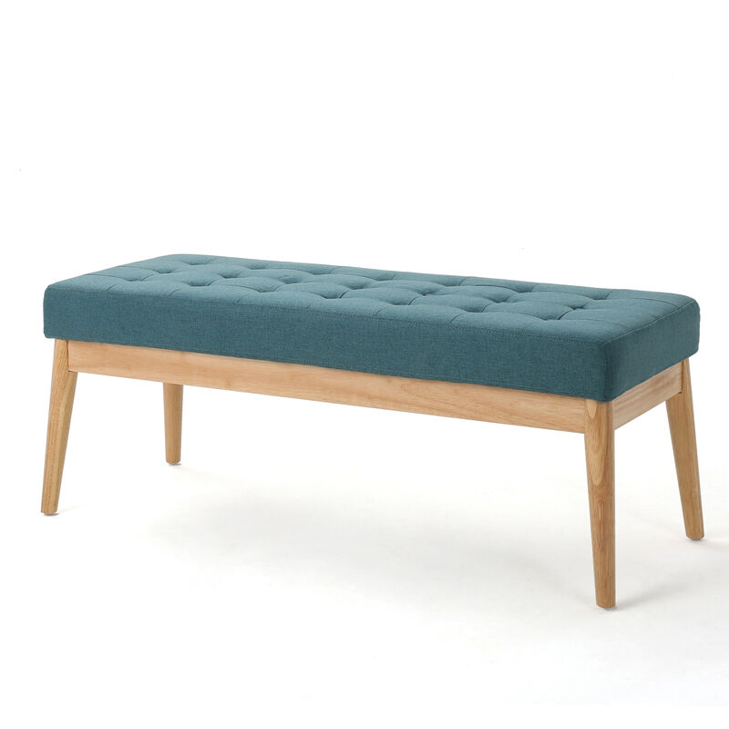 Merax Modern Upholstered Ottoman Bench Footrest