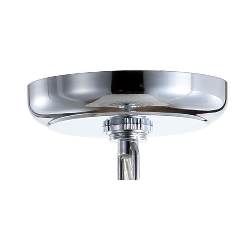 Juliette Crystal/Metal LED Pendant Pendant