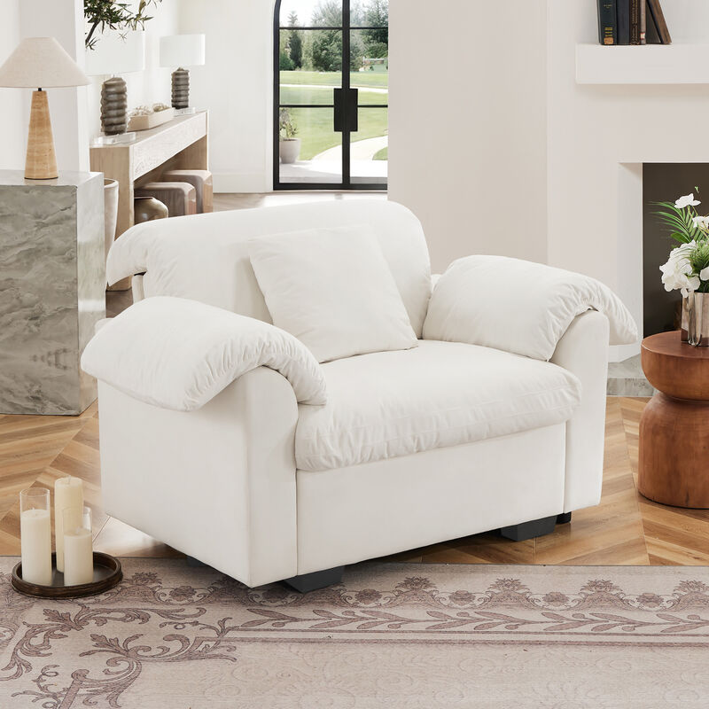 Merax  Upholstered Accent Single Sofa
