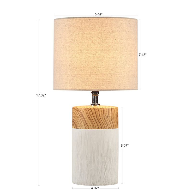 Gracie Mills Amirah Artisan Textures Ceramic Table Lamp