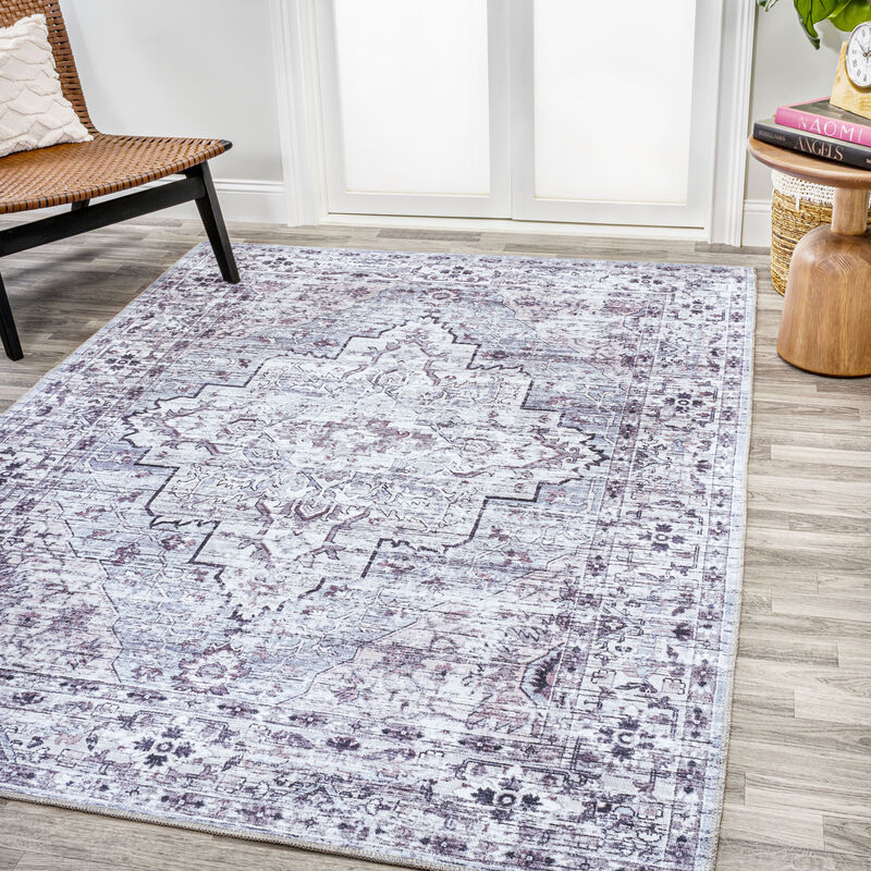 Didim Boho Medallion Machine-Washable Area Rug