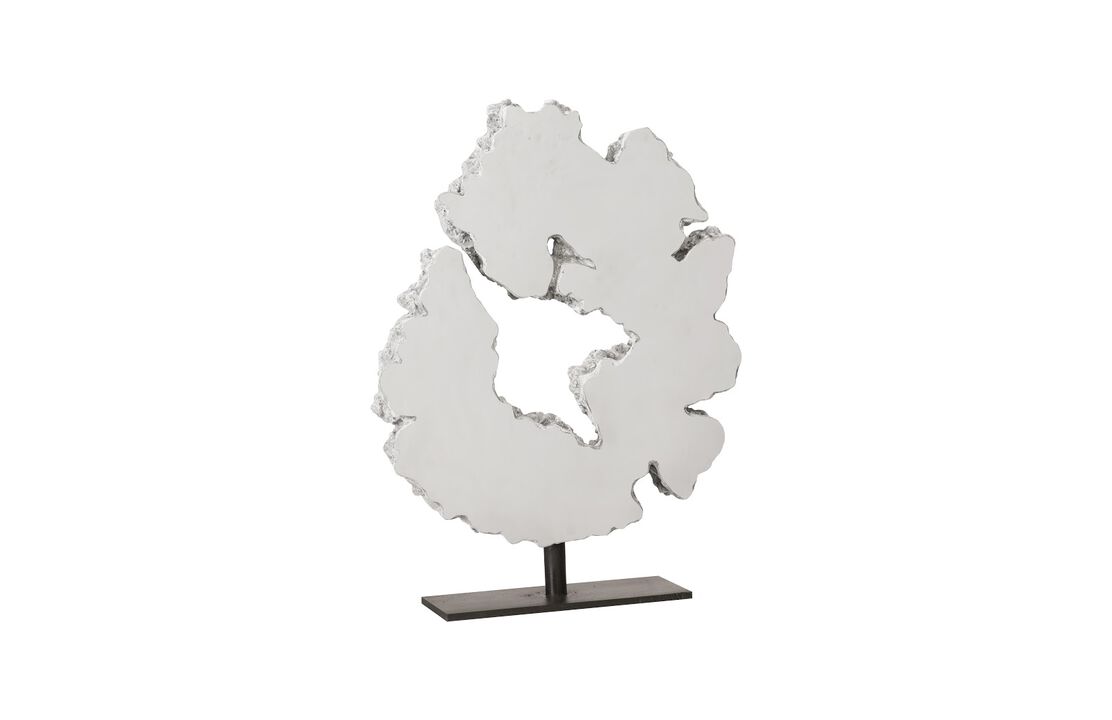 Lava Slice Sculpture on Stand