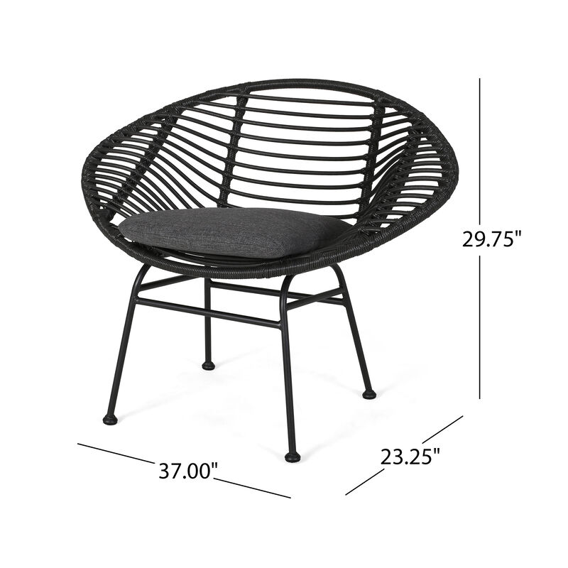 Merax Outdoor Basket Chair Set of 2