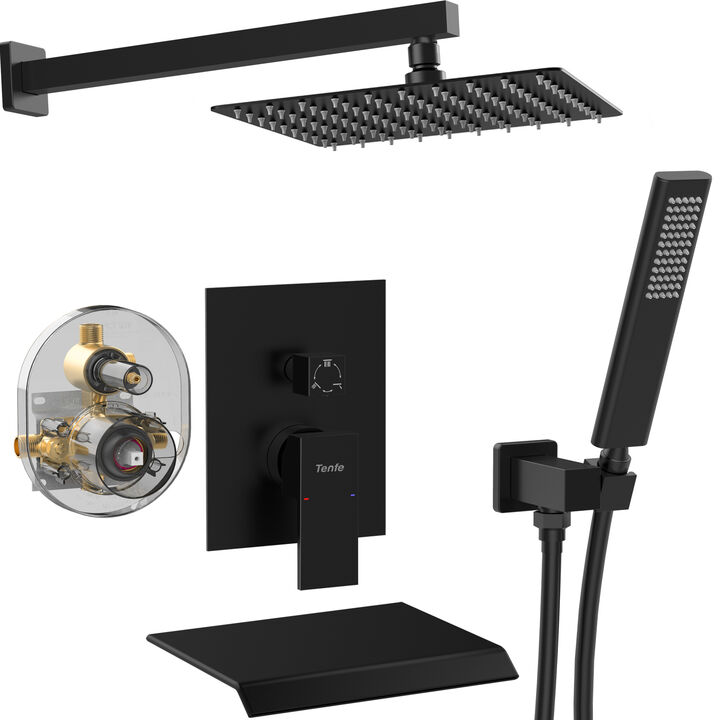 Shower Faucet Set Modern and Stylish Bathroom Shower System for a Refreshing Experience