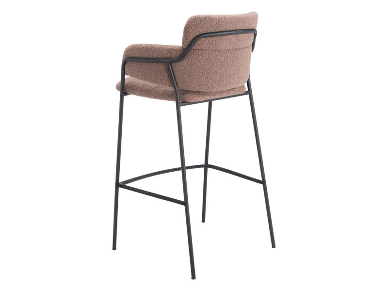 Marcel Barstool (Set of 2) Brown