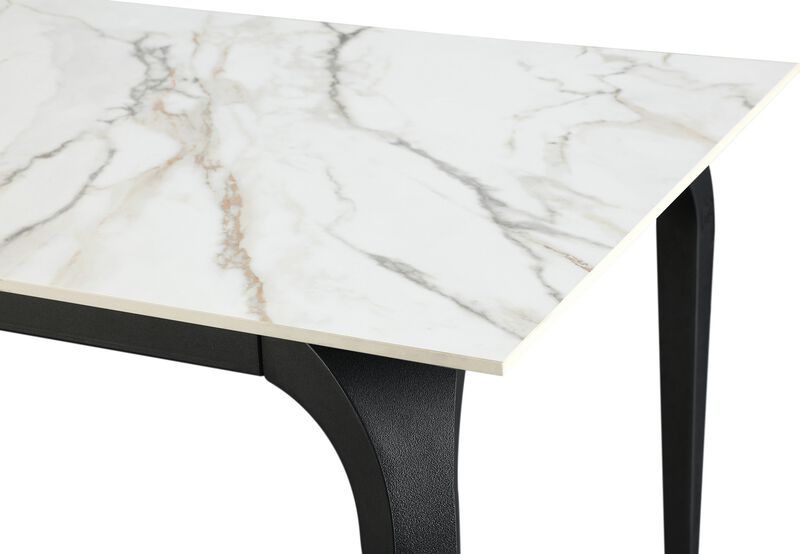 Nicoya Stone Top Rectangular Dining Table