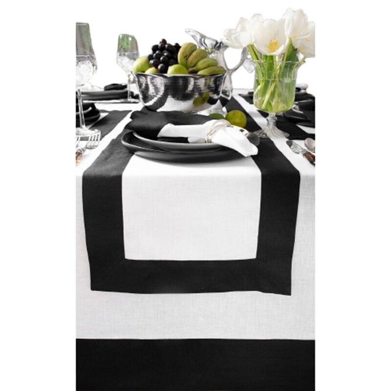 Solino Home 100% Pure Linen Table Runner | Contempo