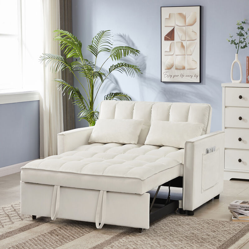 Off Velvet Sofa Bed