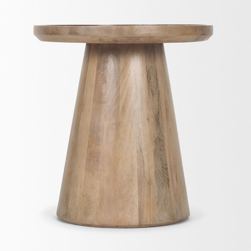 Takoda Light Brown Accent Table