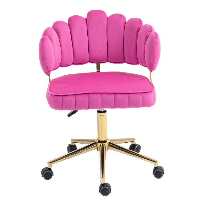 Merax Velvet Home Office Desk Computer Chair