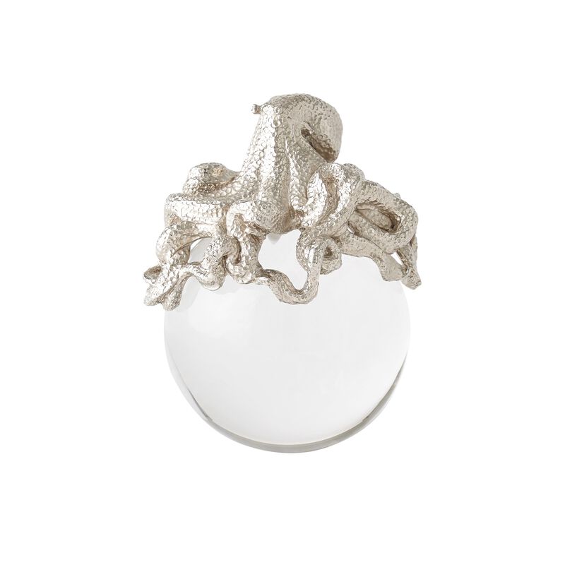 Octopus on Orb-Silver