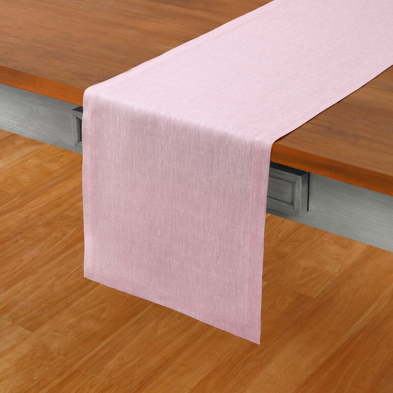 Solino Home 100% Pure Linen Table Runner | Athena for Thanksgiving, Christmas