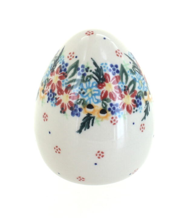 Blue Rose Polish Pottery Tara Medium Decorated Egg