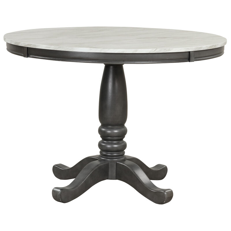 Merax 5 Pieces Dining Round Table and Chairs Set