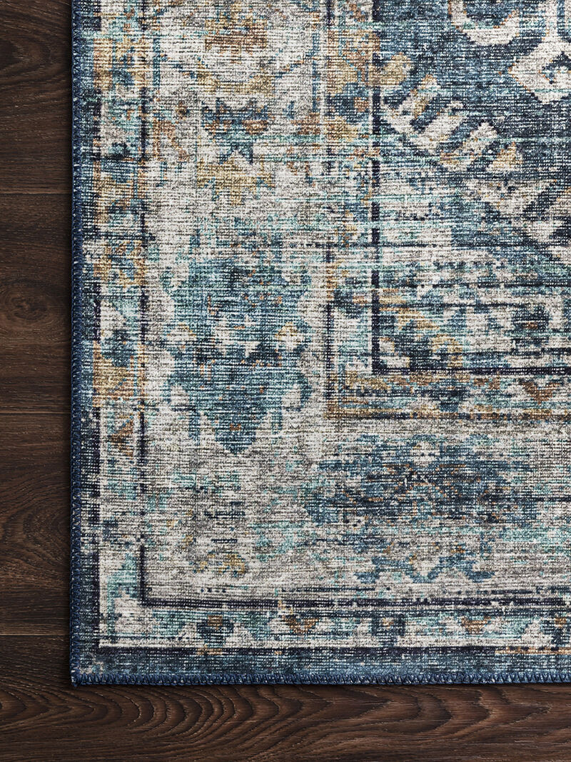 Skye SKY03 Denim/Natural 3'6" x 5'6" Rug