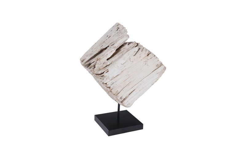 Eroded Wood Block on Stand