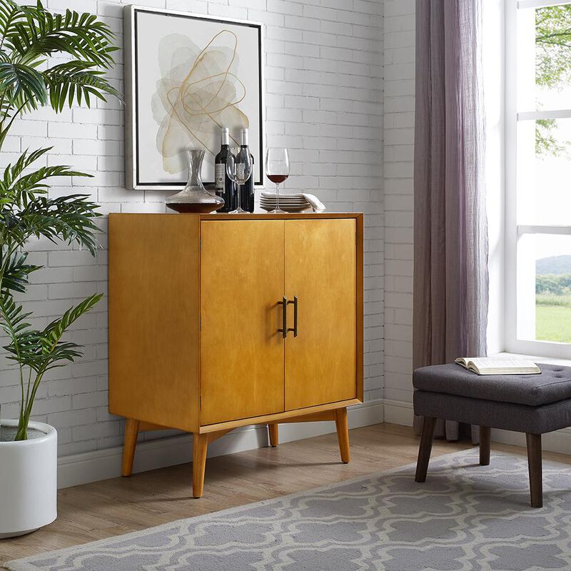 Crosley Furniture Landon Bar Cabinet Acorn