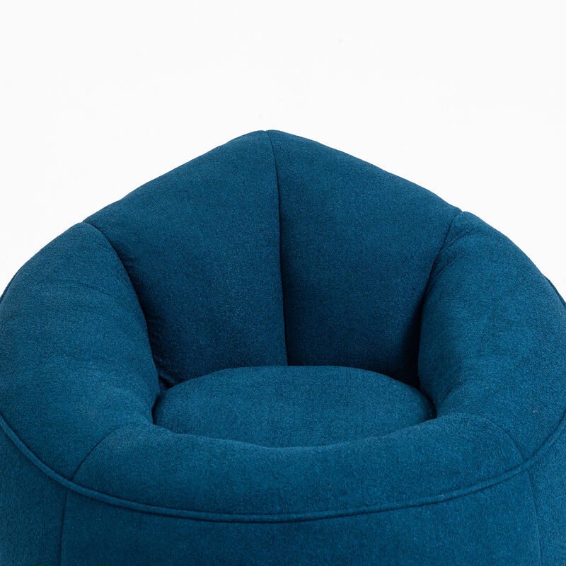 Merax Bean Bag Sofa Accent Chair with Footrest