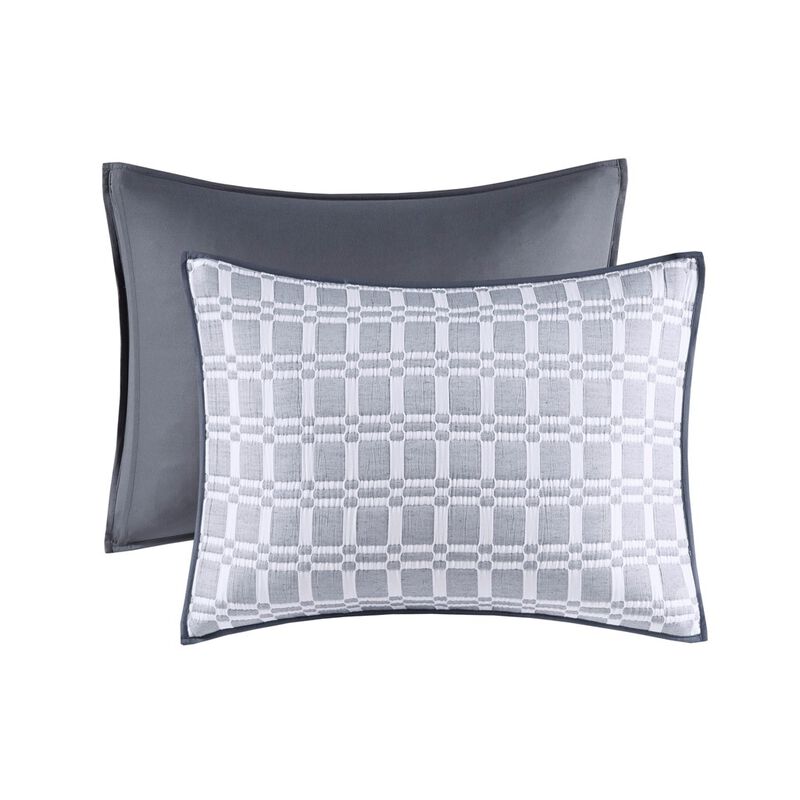 Gracie Mills Jefferey Reversible Matelasse 3-Piece Coverlet Set
