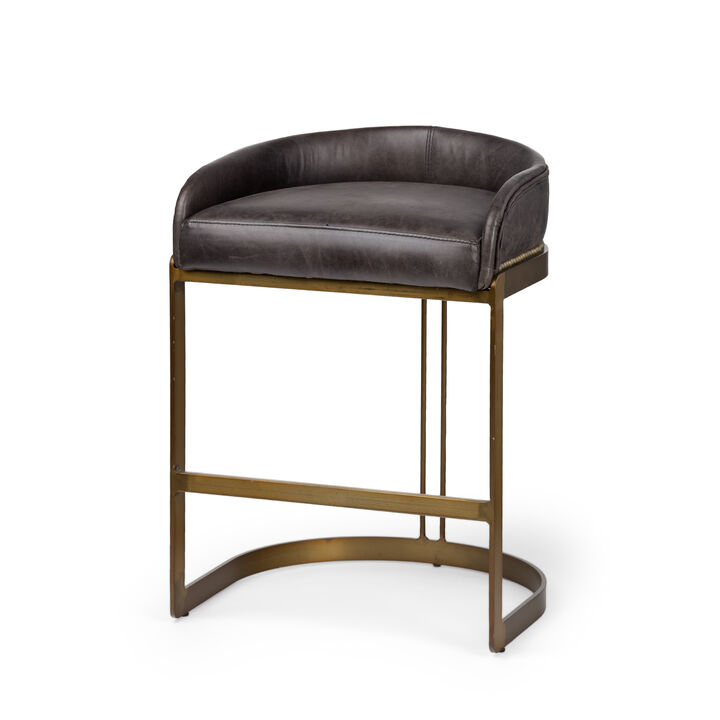 Hollyfield Black Counter Stool