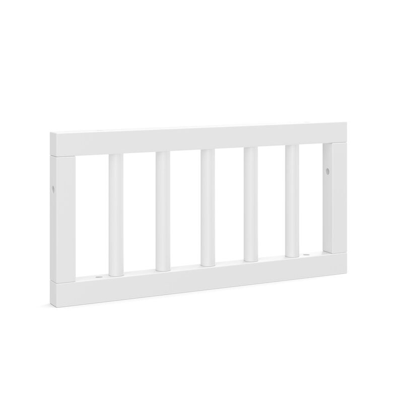 Aviary Toddler Rail with Spindles, White