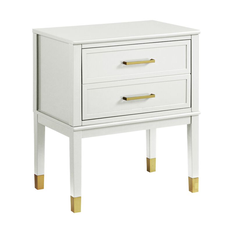 Brody Side Table in White