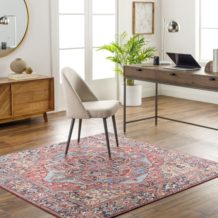 Iris IRS-2310 7'6' x 9'6' Red Rug