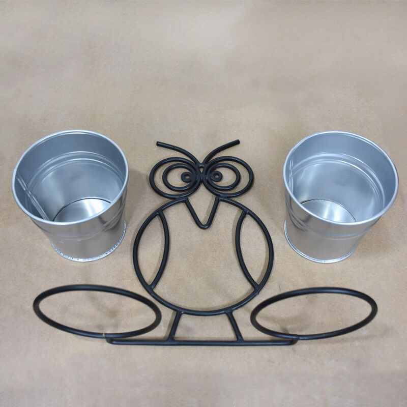 Handmade 100% Iron Round Modern Gold Coated Color 13.2 x 11.4 x 4.6 Inches Planters Pot 1008 BBH Homes