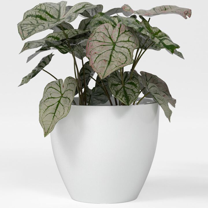 Greenline Fiberglass Lucy Large Indoor/Outdoor Round Planter - 27 in x 27 in x 24 in