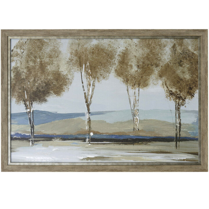Textured Framed Print