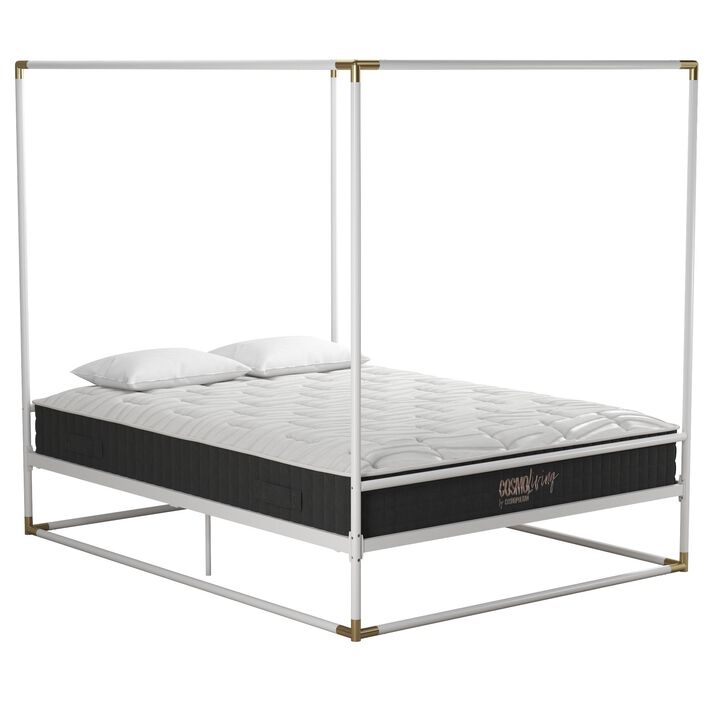 Celeste Canopy Metal Bed