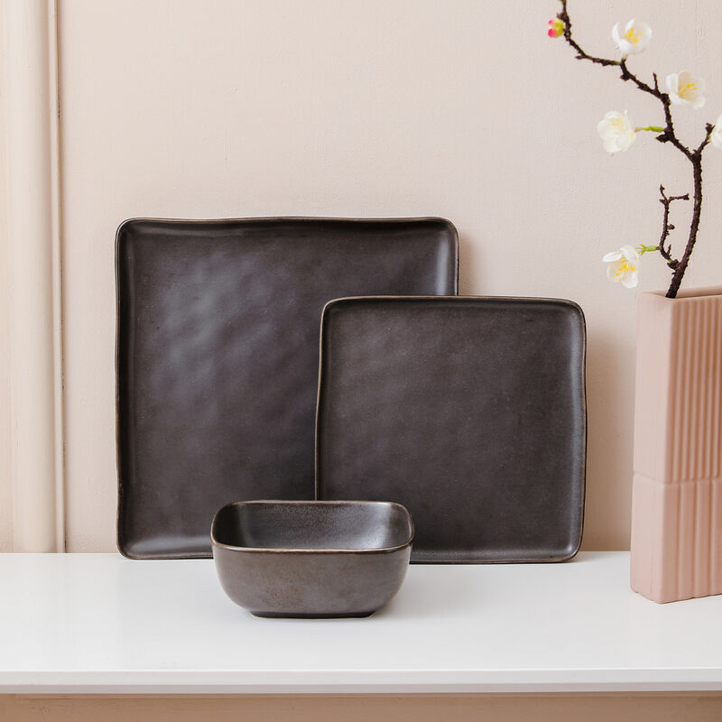 Stone Lain Jonny Stoneware 24 Piece Dinnerware Set