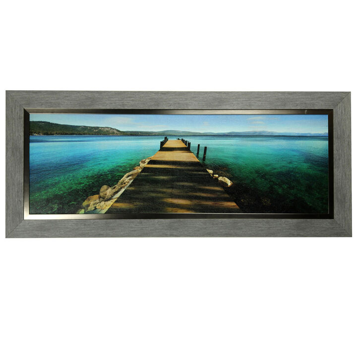 Hues of Blue Framed Print